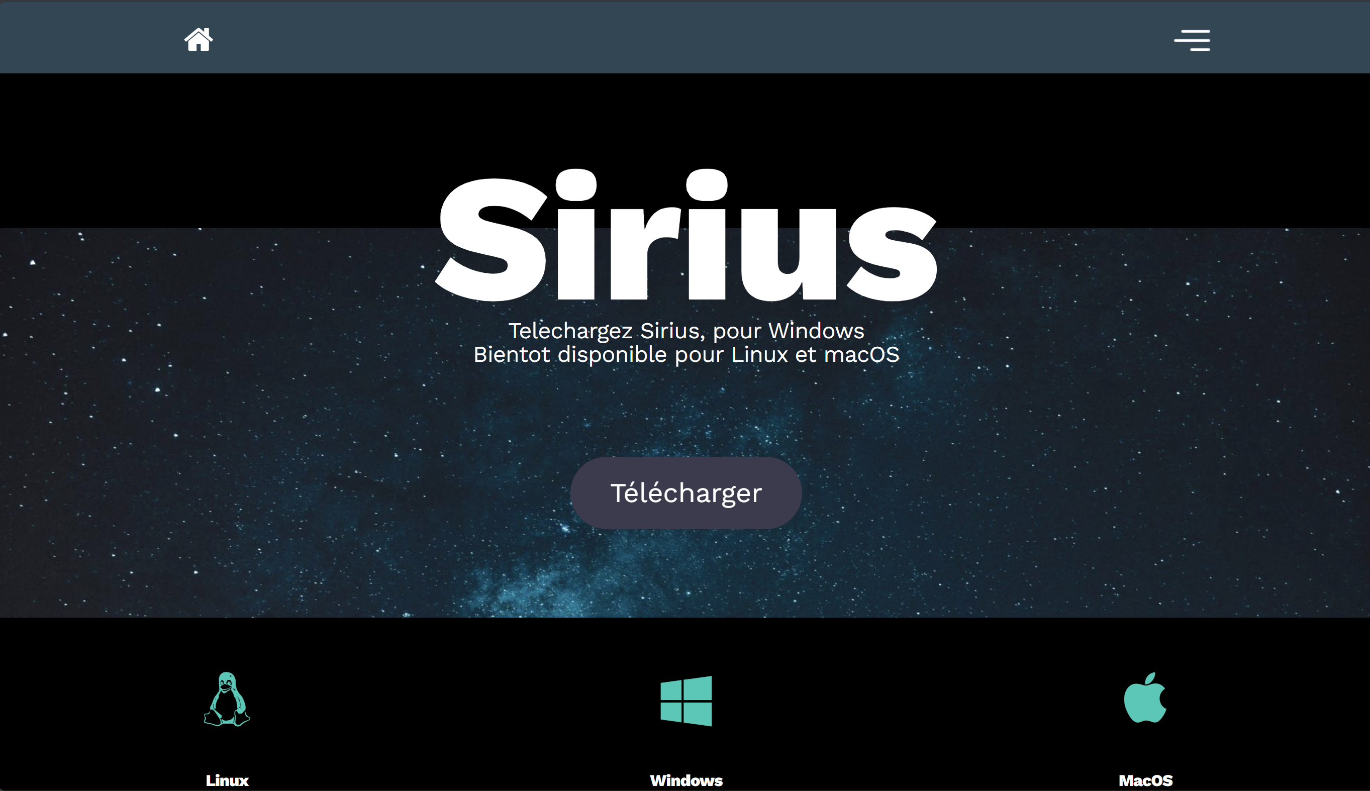 Sirius Website
